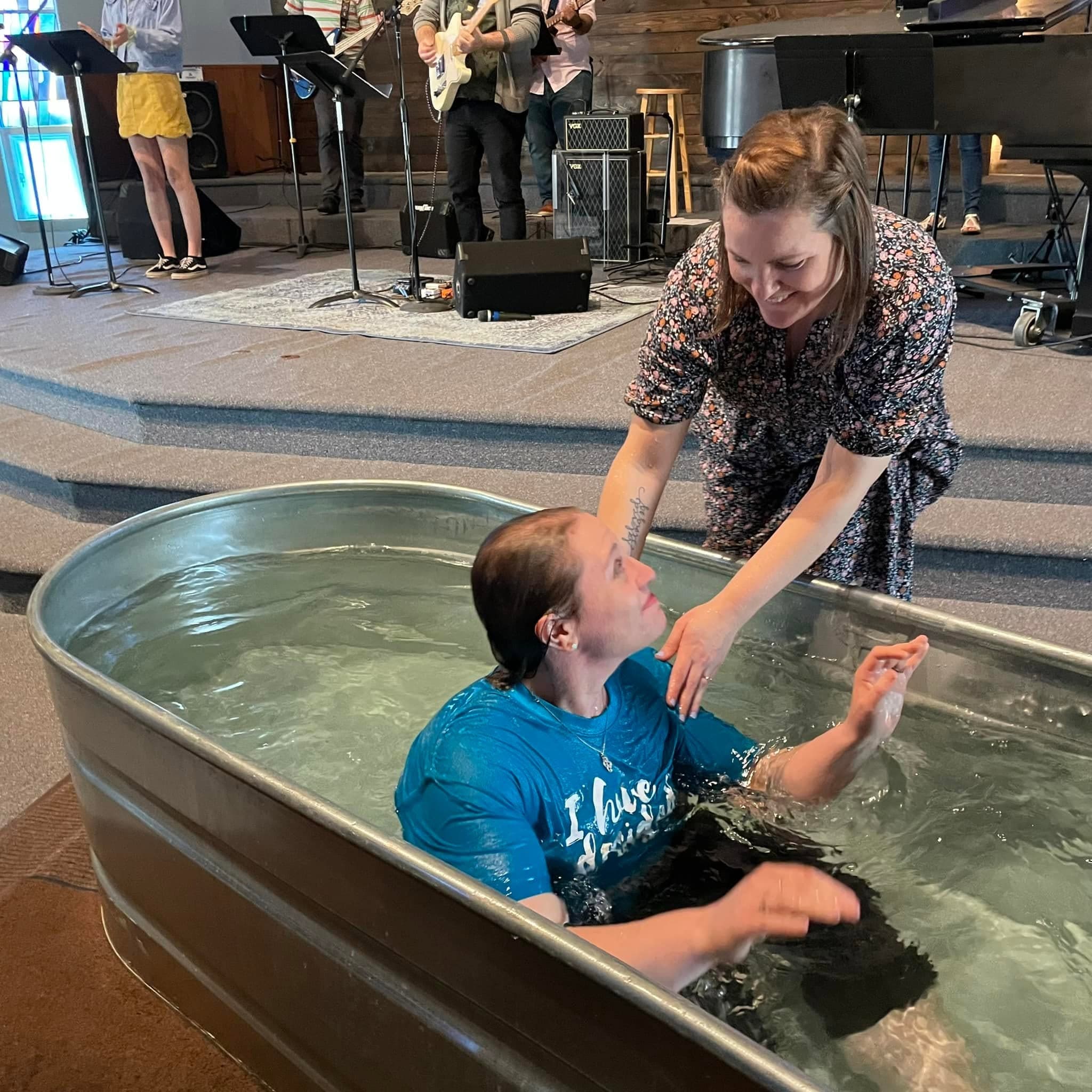 Celebrating a baptism together